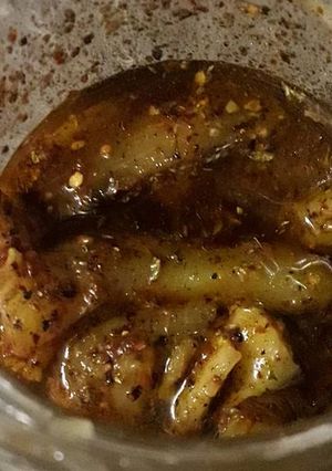 Una foto de Berenjenas en escabeche súper fáciles!