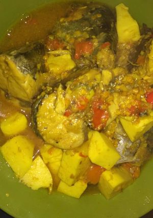 Foto resep Ikan tuna bumbu kuning