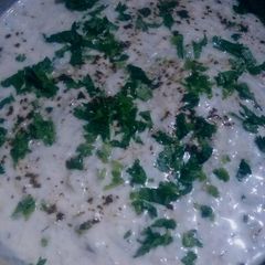 A picture of लौकी का रायता.