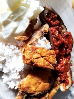 Foto resep Sambel terong penyet