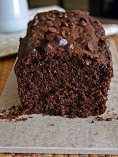 Una foto de Bizcocho vegano de algarroba