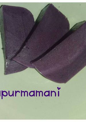 Foto resep Puding ubi ungu