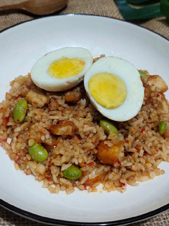 Foto resep Nasi Goreng Nugget Edamame