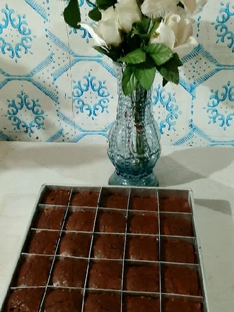 Cara Gampang Menyiapkan Resep Fudge Brownies Shiny Crust yang Uenak Anti Ribet, Mantap