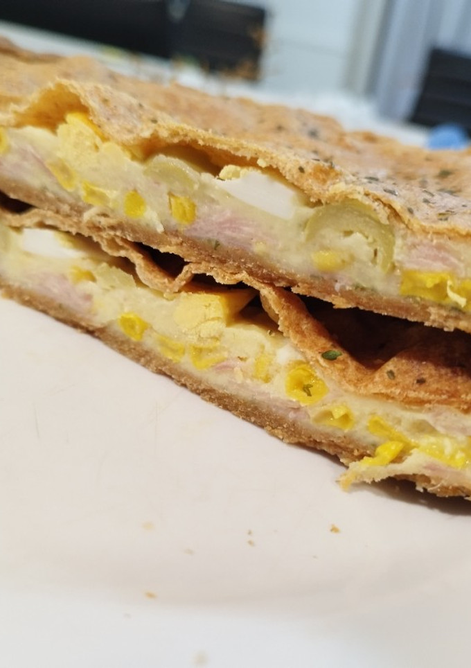 Una foto de Masa de tarta integral casera, rápida y fácil
