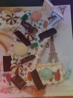 صورة لوصفة تارت الاحرف بالجينواز 😍