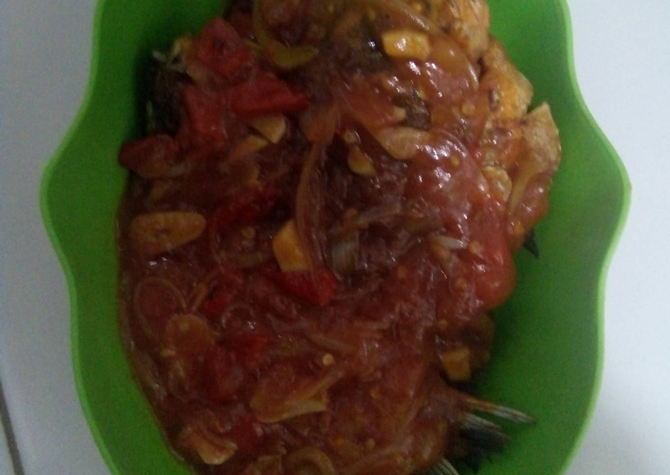 Ikan bawal pedas manis special