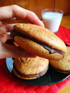 Una foto de Conchas de chocolate fit