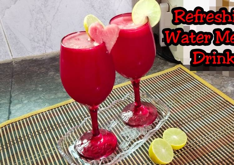 Simple Way to Prepare Award-winning Refreshing Water Melon Drink