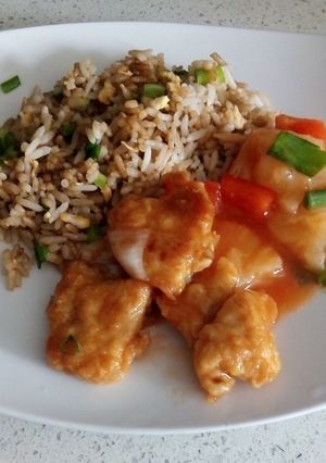 Foto principal de Pollo con piña estilo chino