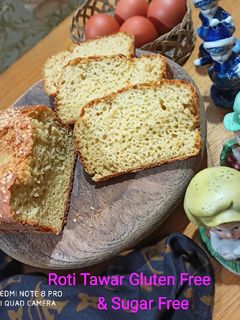 Foto resep Roti Tawar Gluten Free||Gluten Free White Bread