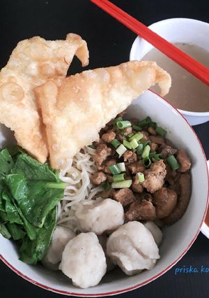 Foto resep Mie Ayam Baso