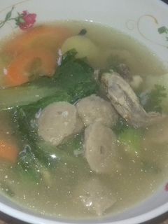 Foto resep Sop ayam bakso