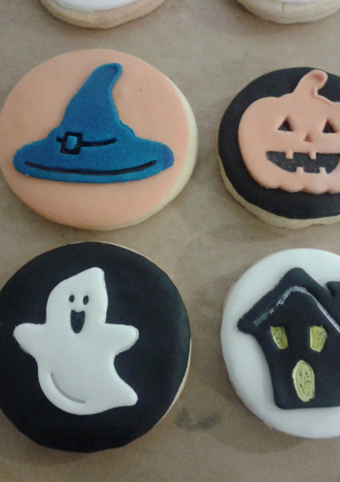 Una foto de Galletas de vainilla Halloween
