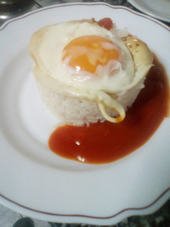 Una foto de Arroz a la cubana