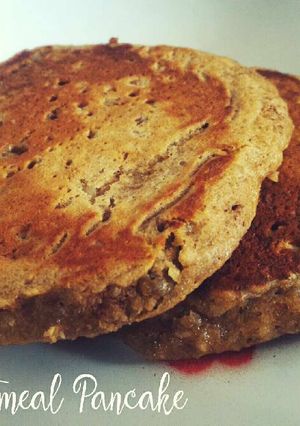 Foto resep Banana Oatmeal Pancake