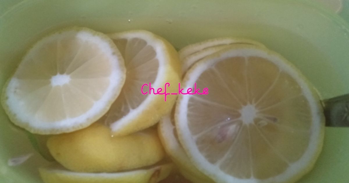 Resep Infus Water Lemon + Madu + Jeruk Nipis oleh Chef_Keke - Cookpad