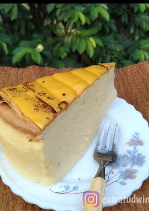 Foto resep Japanese Cotton Cheesecake (3 Telur Tanpa Creamcheese)