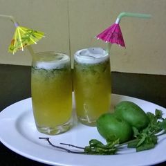 A picture of Row mango drink.