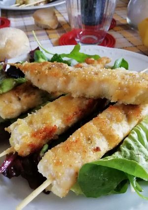 A picture of Chicken Arrosticini Skewers.