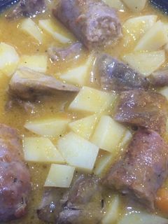 Una foto de Guisado de carne a la brasa