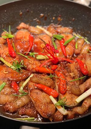 Hình của món Cá basa kho.