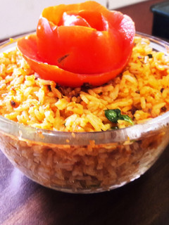 मखनी टमाटर राइस (Makhani tamatar rice recipe in hindi) रेसिपी मुख्य फोटो