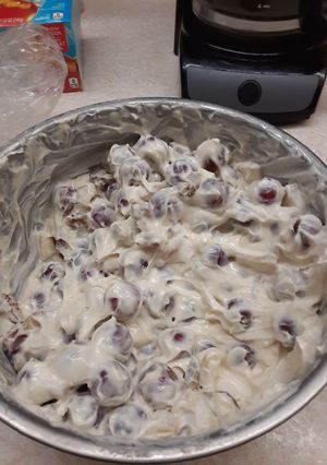 A picture of Heavenly Grape Salad.