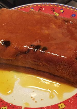 Una foto de Pudín de remolacha con mermelada de mango