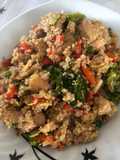 Chaufa de quinua saludable 🥦