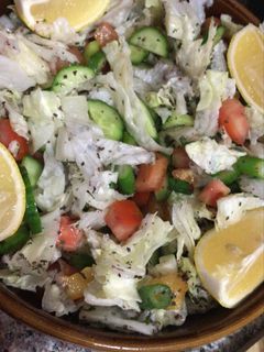 صورة لوصفة سلطه عربيه 🥙
