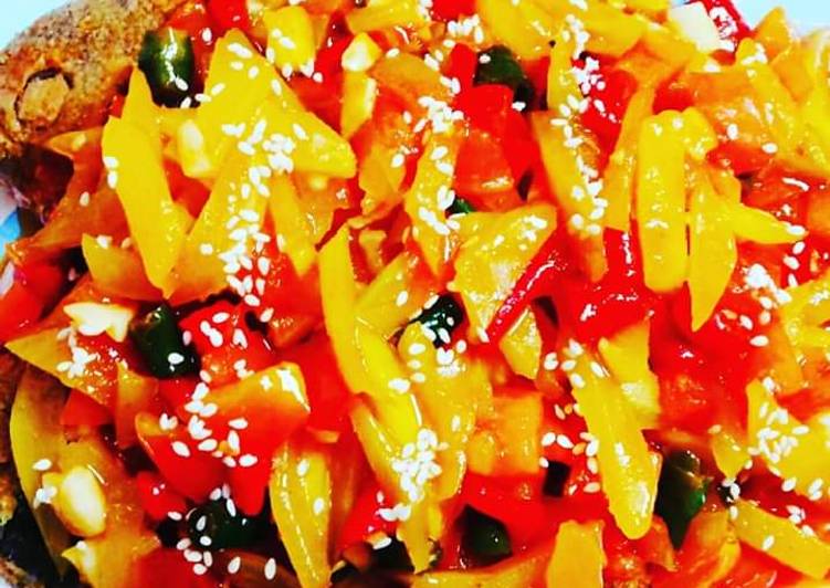 Langkah Mudah untuk memasak Gurame saus mangga, Lezat Sekali