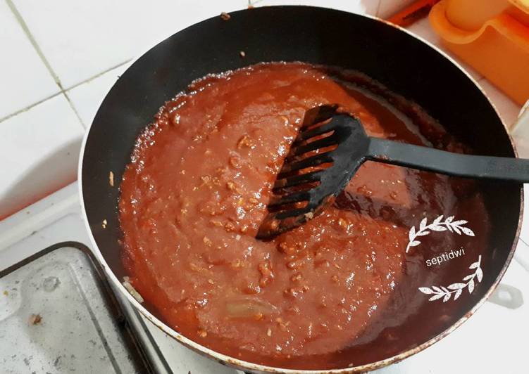 Homemade bolognese sauce~ sehat
