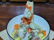 Gambar sup tulang kaki sapi