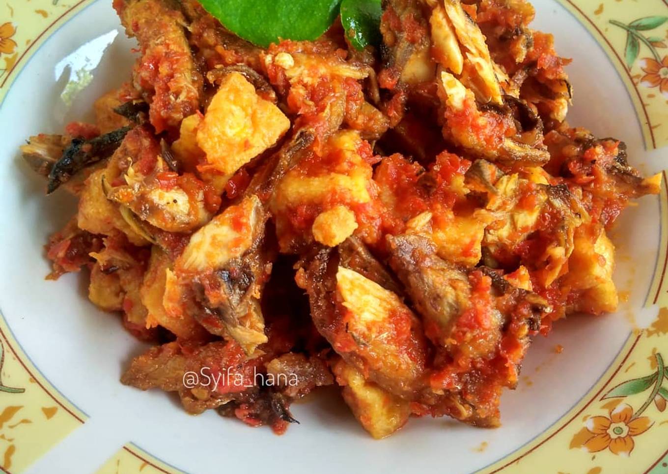 Tahu dan tongkol suwir bumbu rica #bikinramadanberkesan #10