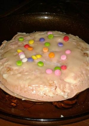 Foto resep Pancake strawberry simple