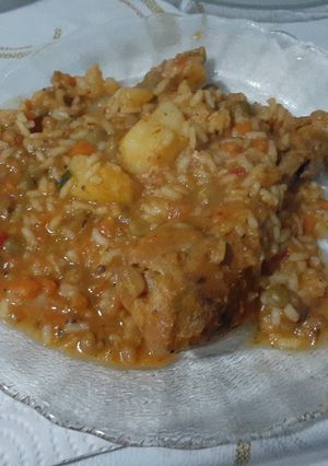 Una foto de Pollo estilo disco en essen