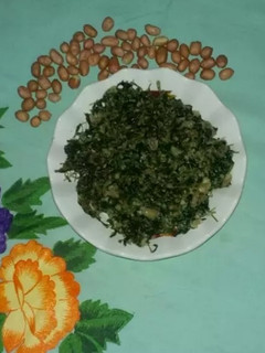 A picture of Peanut methi.
