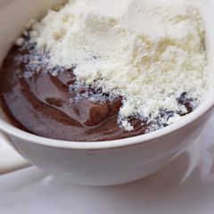 A picture of Kunun Tamba with milk.
