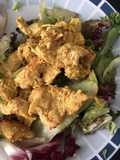 Pechuga de pollo al curry