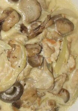 Foto resep Ayam Jamur Creamy