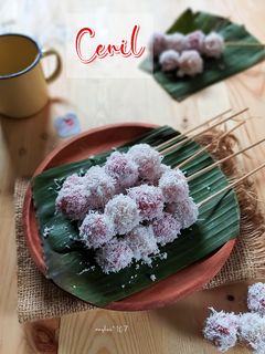 Foto resep Cenil Merah Putih