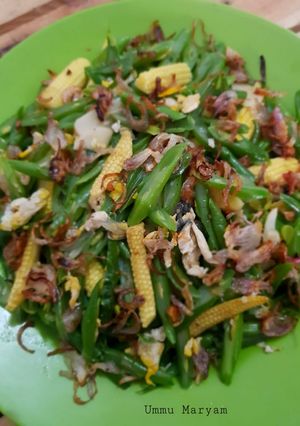 Foto resep Oseng Buncis Jagung Baby