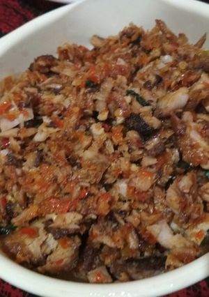 Foto resep Tongkol suwir pedas