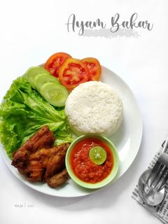 Foto resep Ayam Bakar (bumbu simpel)