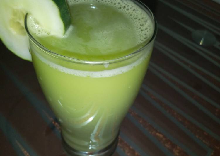 Easiest Way to Prepare Ultimate Cucumber juice