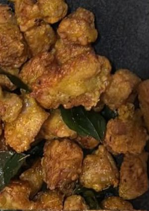 Foto resep Ayam mix tempe goreng bumbu rempah
