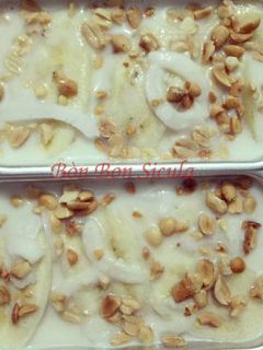 Hình của món Kem chuối Dừa non.