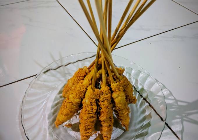 Sate Telur Gulung