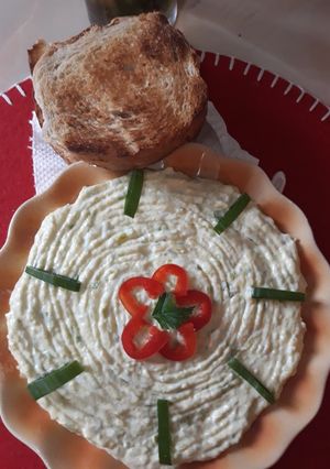 O poză a rețetei Salată de dovlecei cu maioneză.